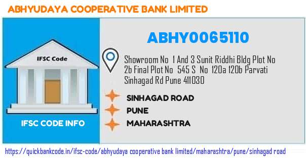 Abhyudaya Cooperative Bank Sinhagad Road ABHY0065110 IFSC Code