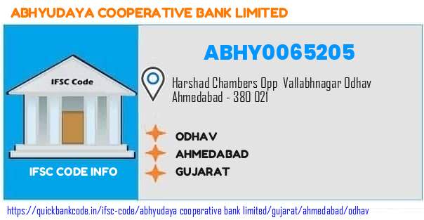 Abhyudaya Cooperative Bank Odhav ABHY0065205 IFSC Code