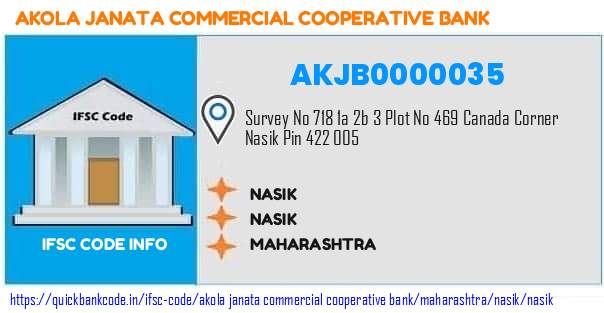 Akola Janata Commercial Cooperative Bank Nasik AKJB0000035 IFSC Code