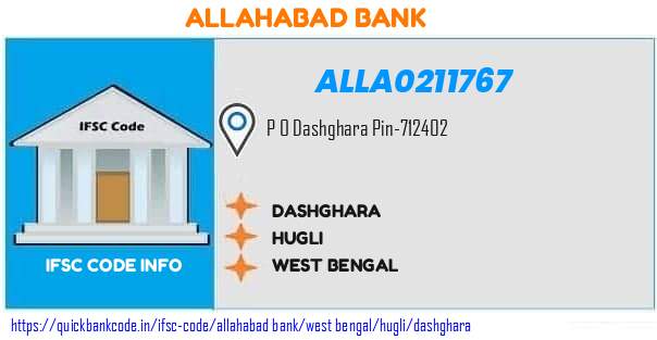 Allahabad Bank Dashghara ALLA0211767 IFSC Code