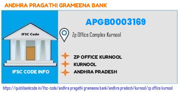 Andhra Pragathi Grameena Bank Zp Office Kurnool APGB0003169 IFSC Code