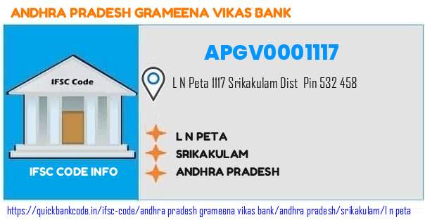 Andhra Pradesh Grameena Vikas Bank L N Peta APGV0001117 IFSC Code