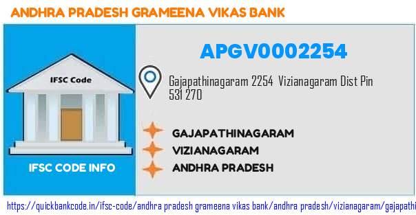 Andhra Pradesh Grameena Vikas Bank Gajapathinagaram APGV0002254 IFSC Code