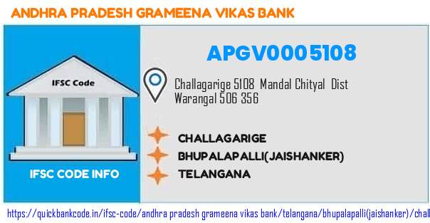 Andhra Pradesh Grameena Vikas Bank Challagarige APGV0005108 IFSC Code