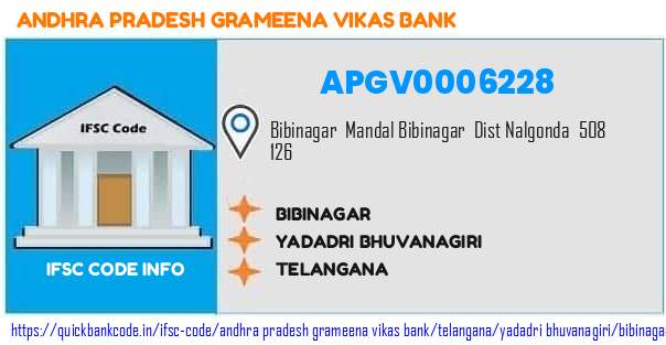 Andhra Pradesh Grameena Vikas Bank Bibinagar APGV0006228 IFSC Code