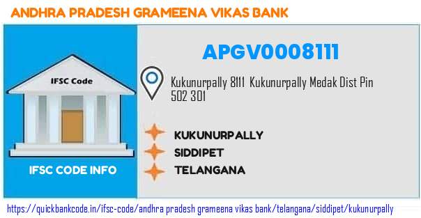 Andhra Pradesh Grameena Vikas Bank Kukunurpally APGV0008111 IFSC Code