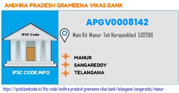 Andhra Pradesh Grameena Vikas Bank Manur APGV0008142 IFSC Code