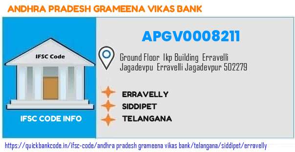 Andhra Pradesh Grameena Vikas Bank Erravelly APGV0008211 IFSC Code