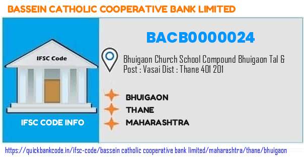 BACB0000024 Bassein Catholic Co-operative Bank. BHUIGAON