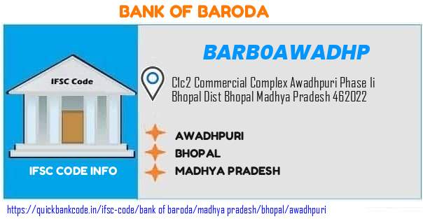 Bank of Baroda Awadhpuri BARB0AWADHP IFSC Code