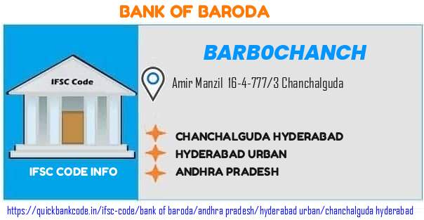 Bank of Baroda Chanchalguda Hyderabad BARB0CHANCH IFSC Code