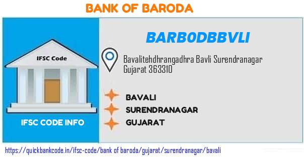 Bank of Baroda Bavali BARB0DBBVLI IFSC Code