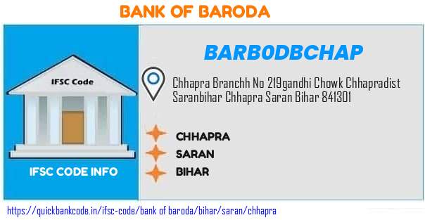 Bank of Baroda Chhapra BARB0DBCHAP IFSC Code