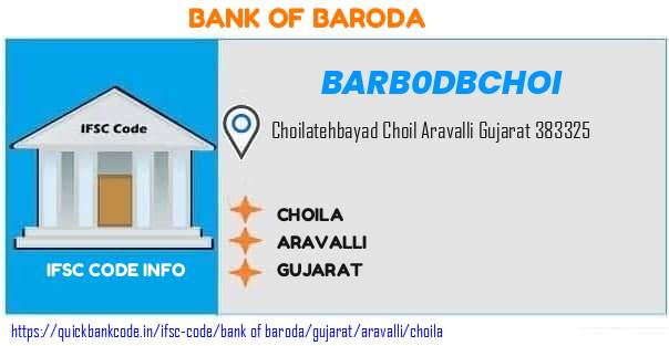 Bank of Baroda Choila BARB0DBCHOI IFSC Code