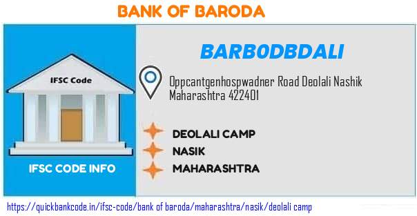 Bank of Baroda Deolali Camp BARB0DBDALI IFSC Code