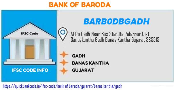 BARB0DBGADH Bank of Baroda. GADH