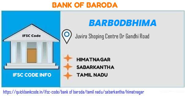 Bank of Baroda Himatnagar BARB0DBHIMA IFSC Code