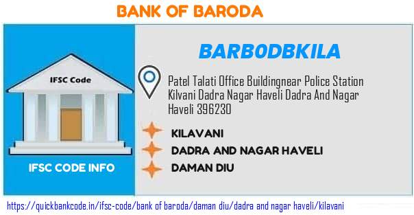 Bank of Baroda Kilavani BARB0DBKILA IFSC Code