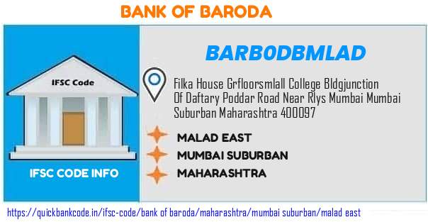 BARB0DBMLAD Bank of Baroda. MALAD EAST