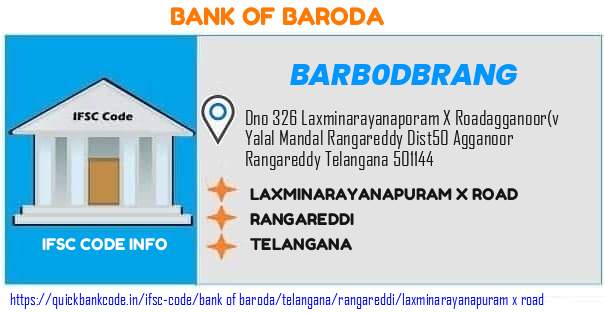 Bank of Baroda Laxminarayanapuram X Road BARB0DBRANG IFSC Code