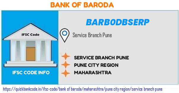 Bank of Baroda Service Branch Pune BARB0DBSERP IFSC Code