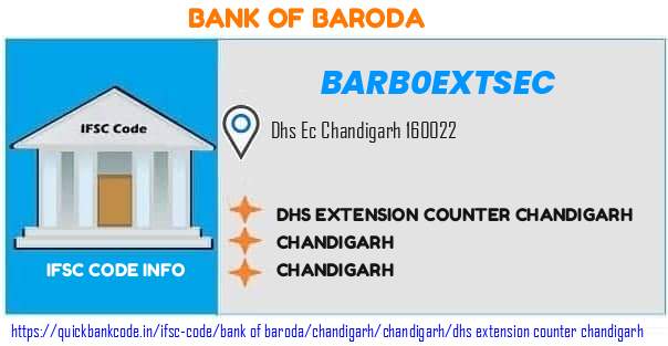 Bank of Baroda Dhs Extension Counter Chandigarh BARB0EXTSEC IFSC Code