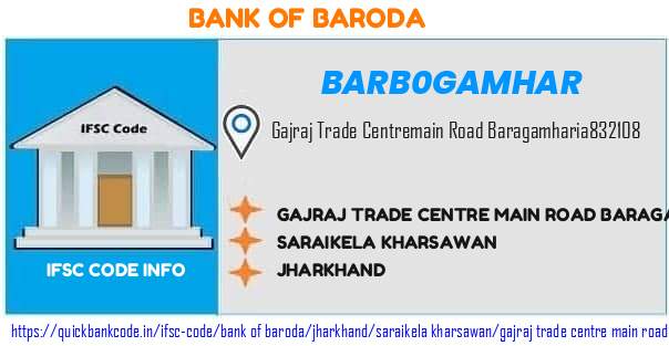 BARB0GAMHAR Bank of Baroda. NA