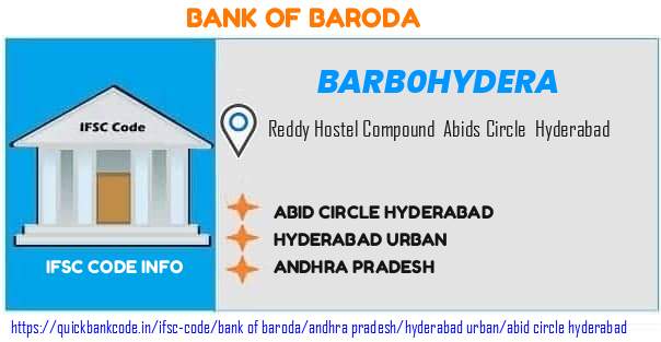 Bank of Baroda Abid Circle Hyderabad BARB0HYDERA IFSC Code