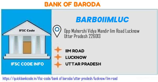 Bank of Baroda Iim Road BARB0IIMLUC IFSC Code