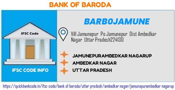 Bank of Baroda Jamunepurambedkar Nagarup BARB0JAMUNE IFSC Code