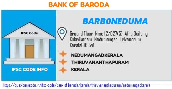 BARB0NEDUMA Bank of Baroda. NEDUMANGAD,KERALA