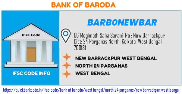 Bank of Baroda New Barrackpur West Bengal BARB0NEWBAR IFSC Code