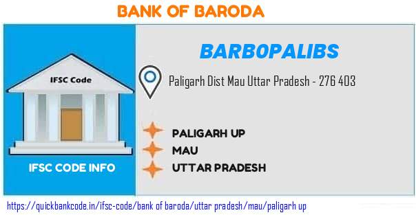 Bank of Baroda Paligarh Up BARB0PALIBS IFSC Code