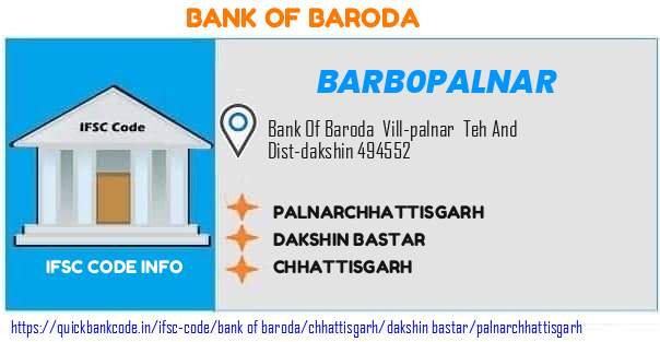 Bank of Baroda Palnarchhattisgarh BARB0PALNAR IFSC Code
