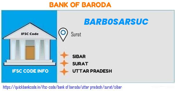Bank of Baroda Sibar BARB0SARSUC IFSC Code