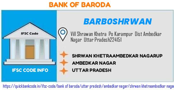 Bank of Baroda Shrwan Khetraambedkar Nagarup BARB0SHRWAN IFSC Code