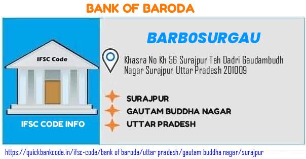 BARB0SURGAU Bank of Baroda. SURAJPUR