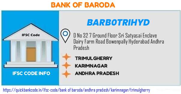 Bank of Baroda Trimulgherry BARB0TRIHYD IFSC Code