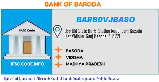 Bank of Baroda Basoda BARB0VJBASO IFSC Code