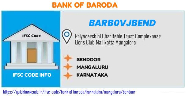 Bank of Baroda Bendoor BARB0VJBEND IFSC Code