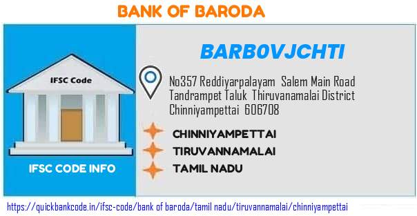 Bank of Baroda Chinniyampettai BARB0VJCHTI IFSC Code