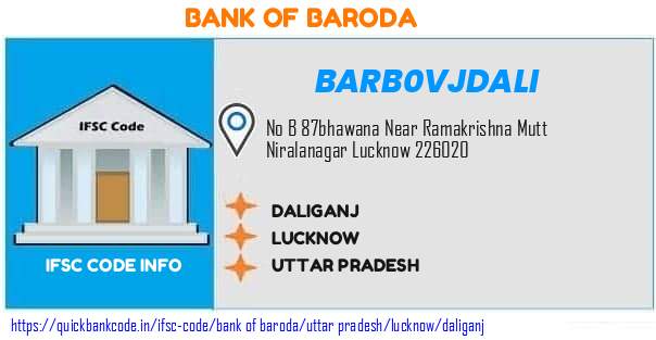 Bank of Baroda Daliganj BARB0VJDALI IFSC Code