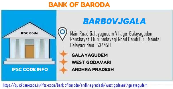 Bank of Baroda Galayagudem BARB0VJGALA IFSC Code