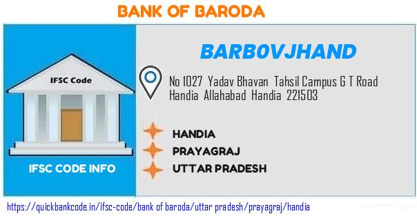 Bank of Baroda Handia BARB0VJHAND IFSC Code