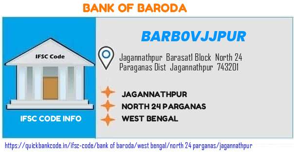 Bank of Baroda Jagannathpur BARB0VJJPUR IFSC Code