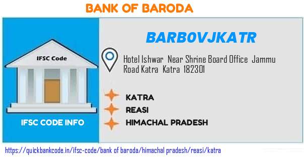 Bank of Baroda Katra BARB0VJKATR IFSC Code