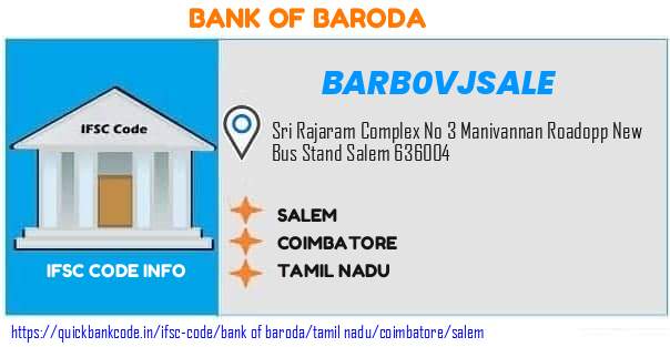 Bank of Baroda Salem BARB0VJSALE IFSC Code