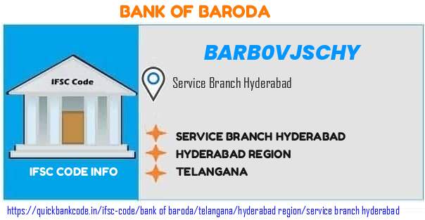 Bank of Baroda Service Branch Hyderabad BARB0VJSCHY IFSC Code