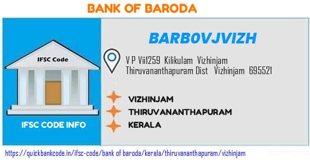 Bank of Baroda Vizhinjam BARB0VJVIZH IFSC Code