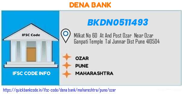 Dena Bank Ozar BKDN0511493 IFSC Code
